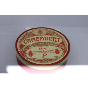 BIA Cordon Bleu Camembert Cheese Plate Set w/ Round Storage Box 2003